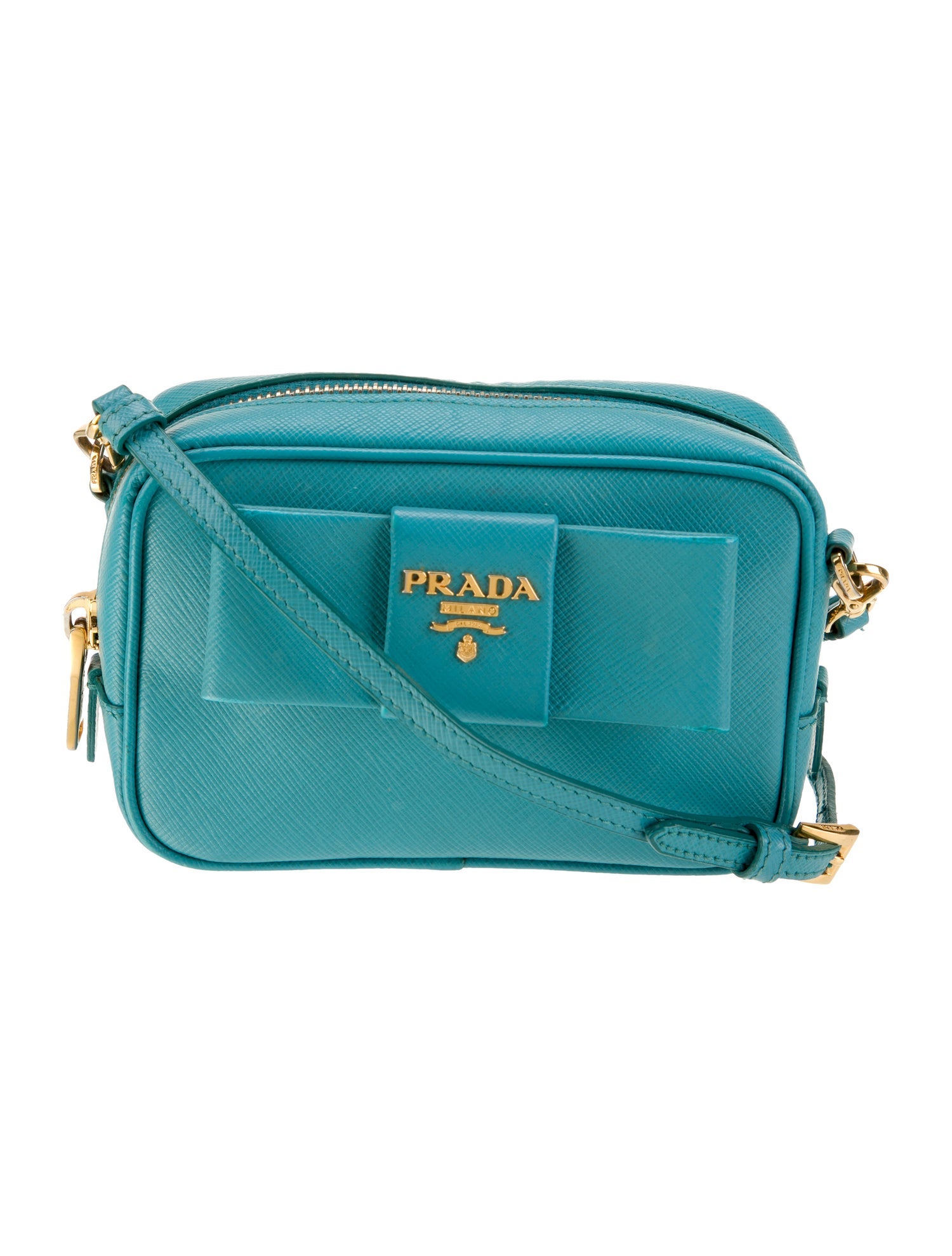 Prada Saffiano Lux Leather Crossbody Bag Mini