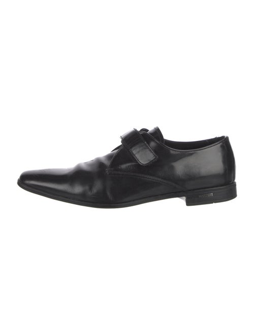 Prada Leather Monk Straps