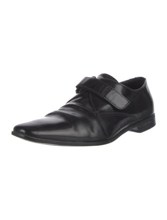 Prada Leather Monk Straps