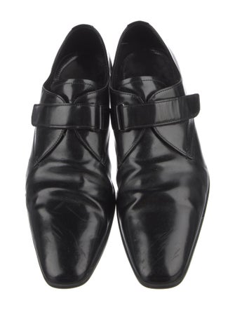 Prada Leather Monk Straps