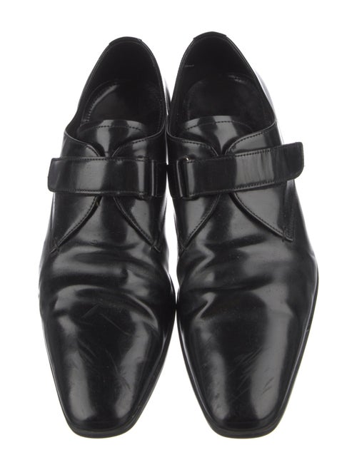 Prada Leather Monk Straps