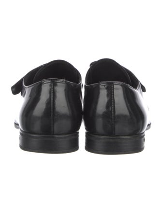 Prada Leather Monk Straps