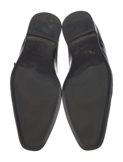 Prada Leather Monk Straps