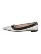 Prada Leather Ballet Flats