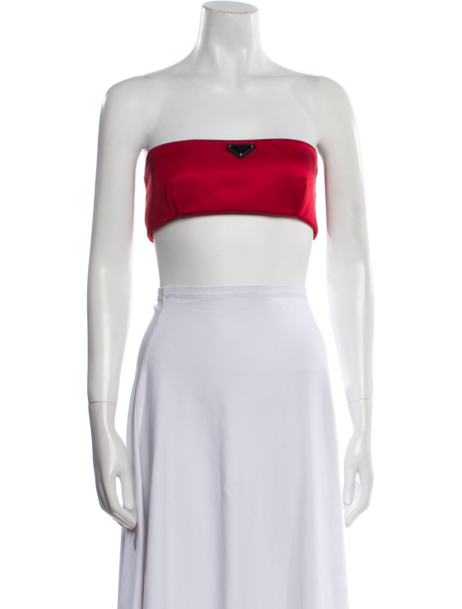 Prada 2021 Re-Nylon Crop Top