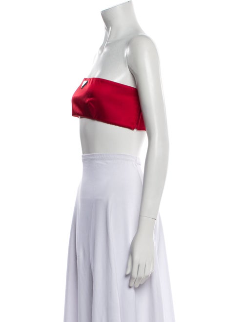 Prada 2021 Re-Nylon Crop Top