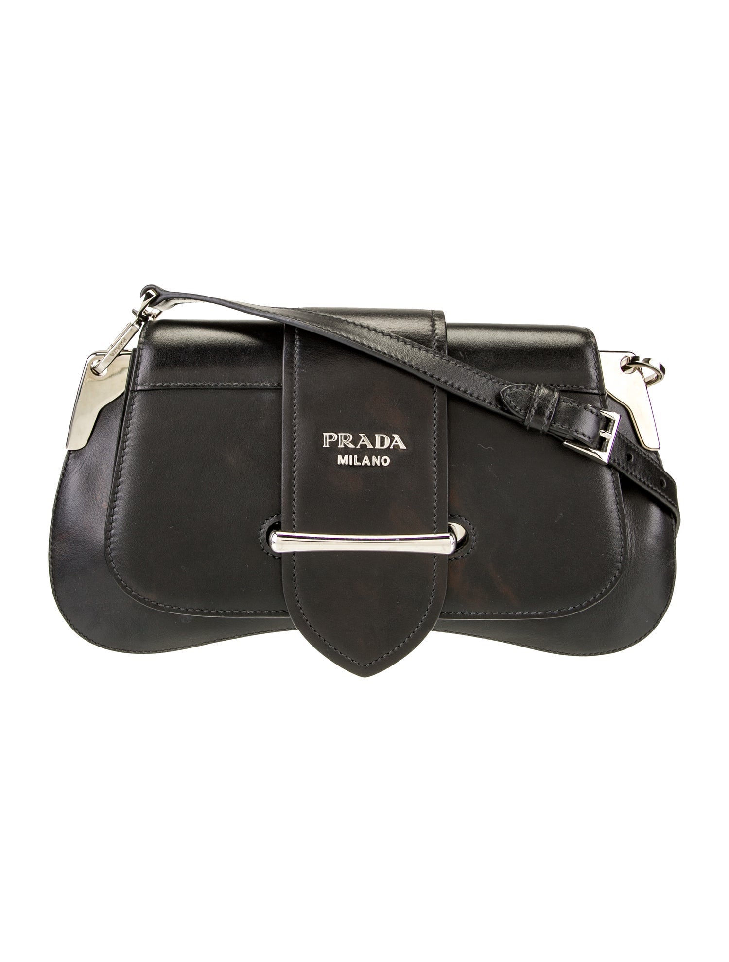 Prada City Calf Leather Sidonie