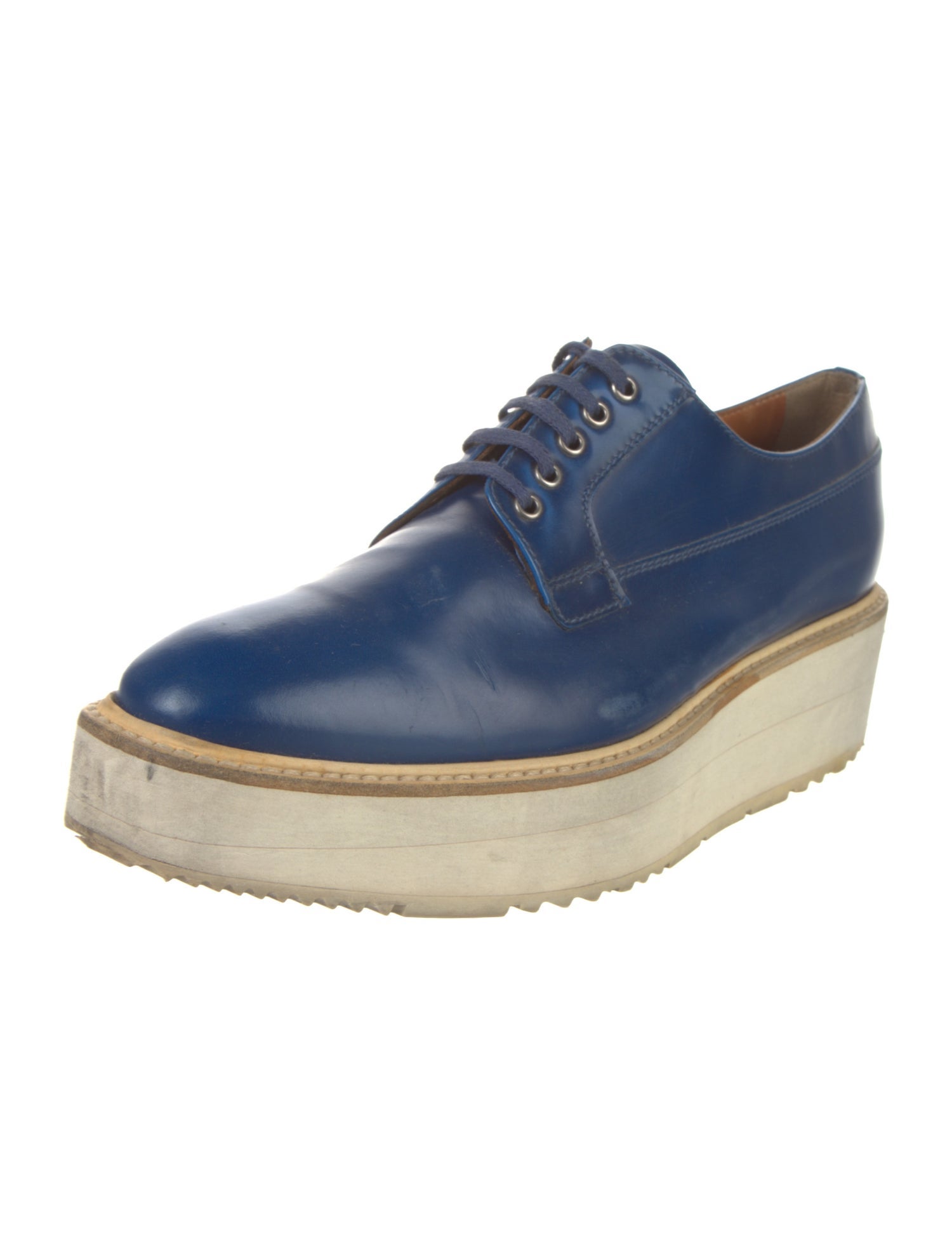 Prada Leather Oxfords