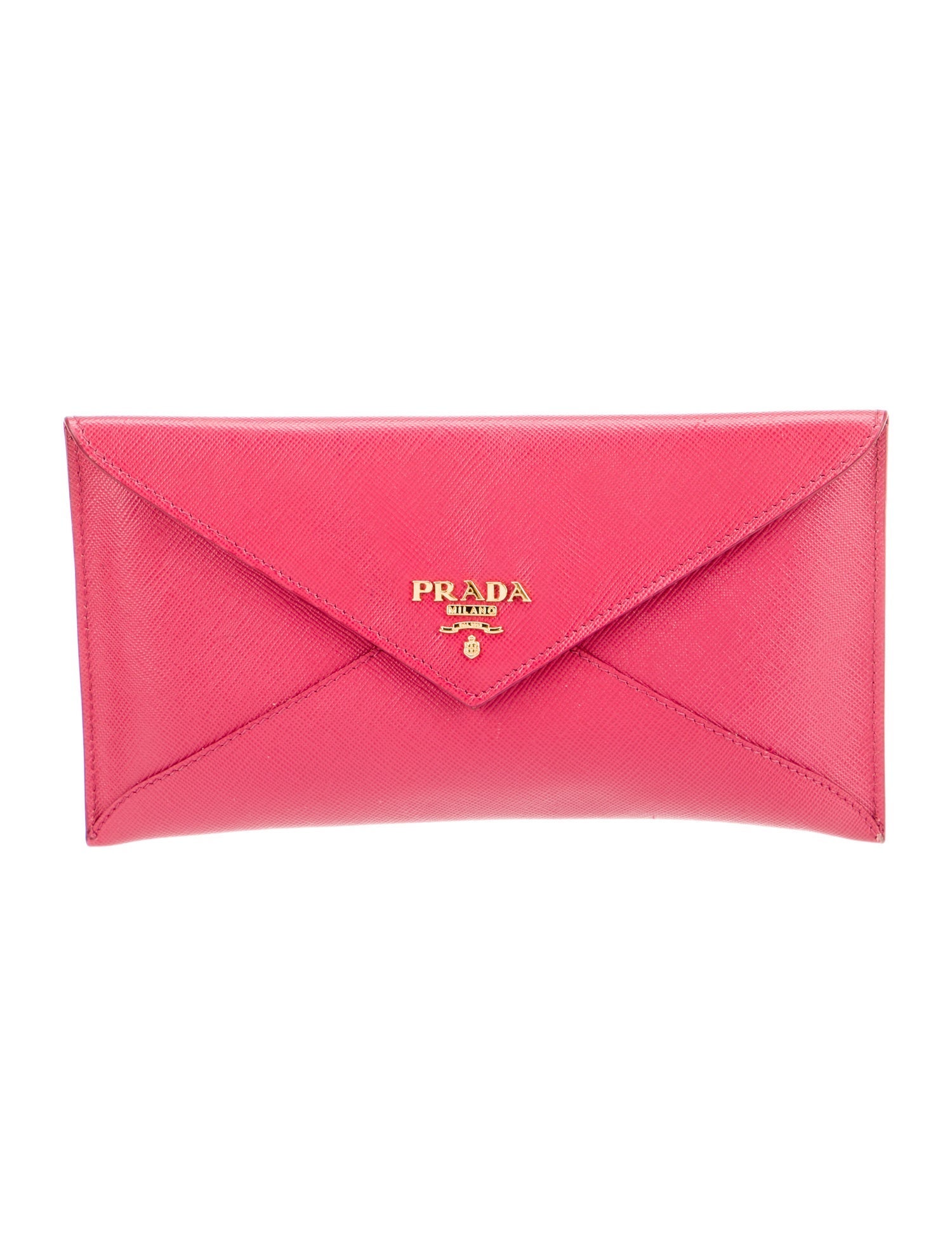 Prada Saffiano Leather Metal