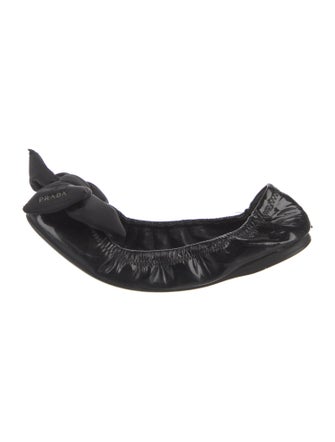 Prada Patent Leather Ballet Flats