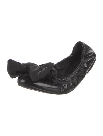 Prada Patent Leather Ballet Flats