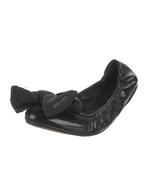 Prada Patent Leather Ballet Flats