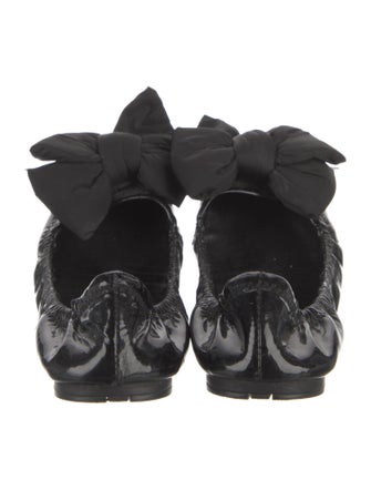 Prada Patent Leather Ballet Flats