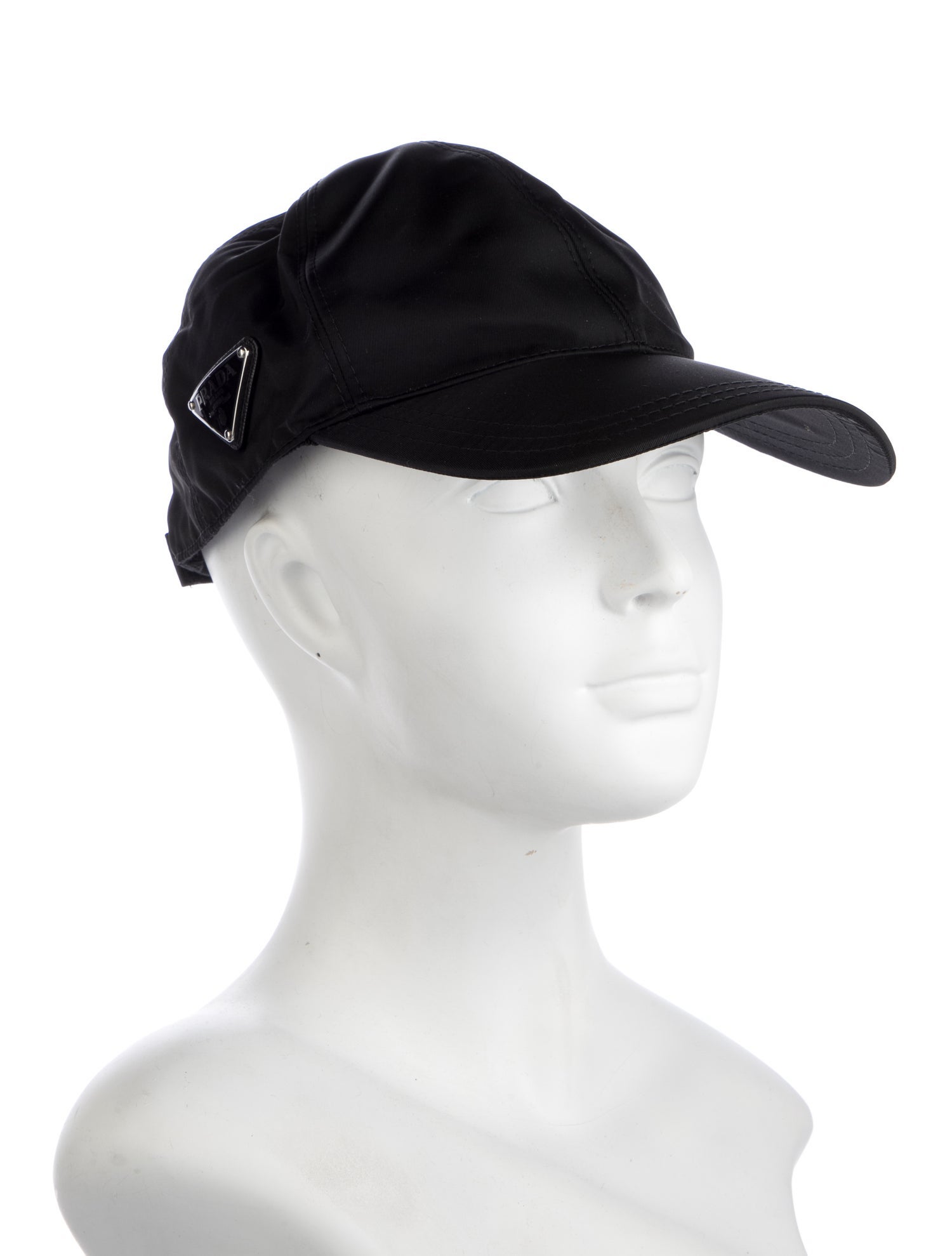 Prada Nylon Logo Hat