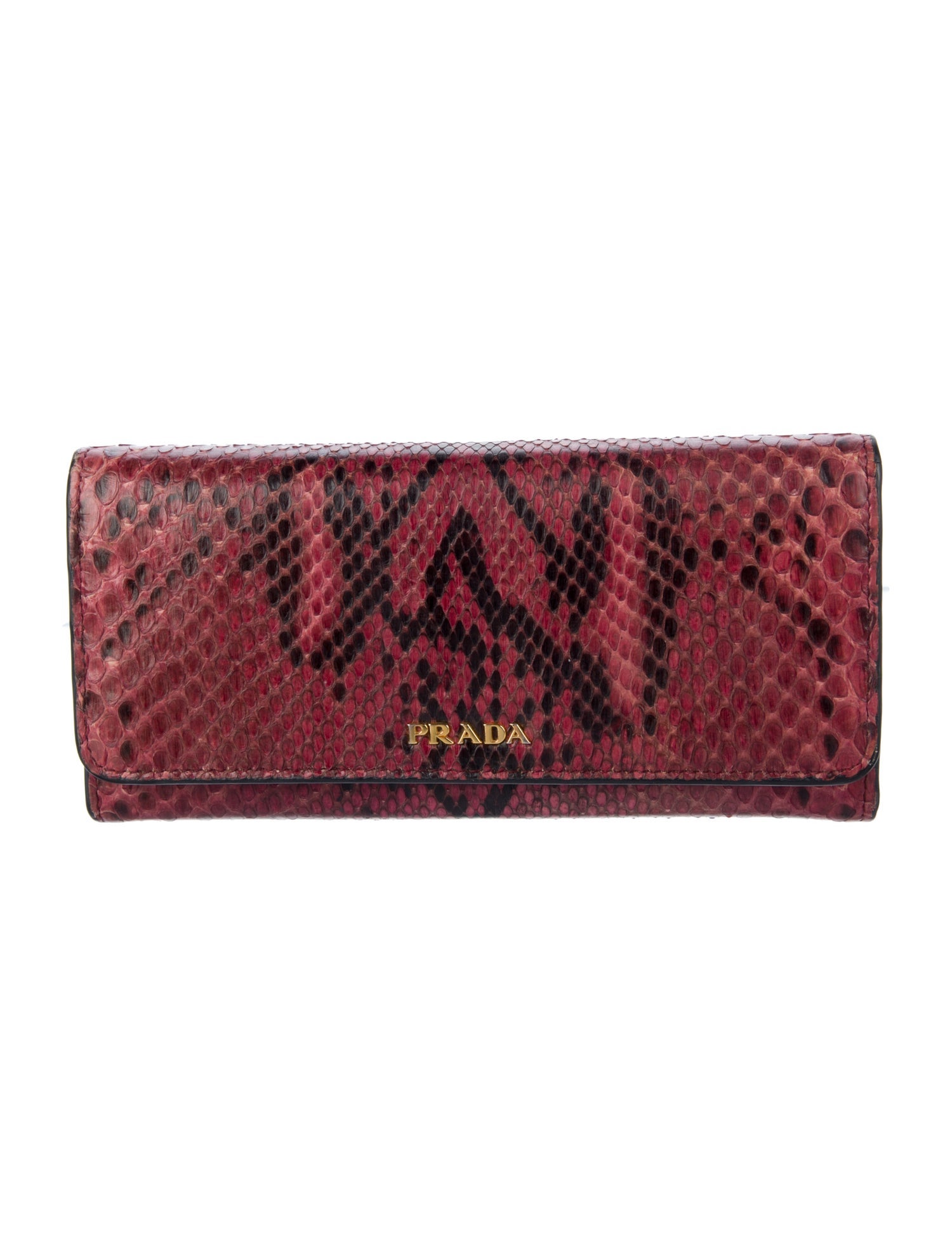 Prada Pitone Wallet