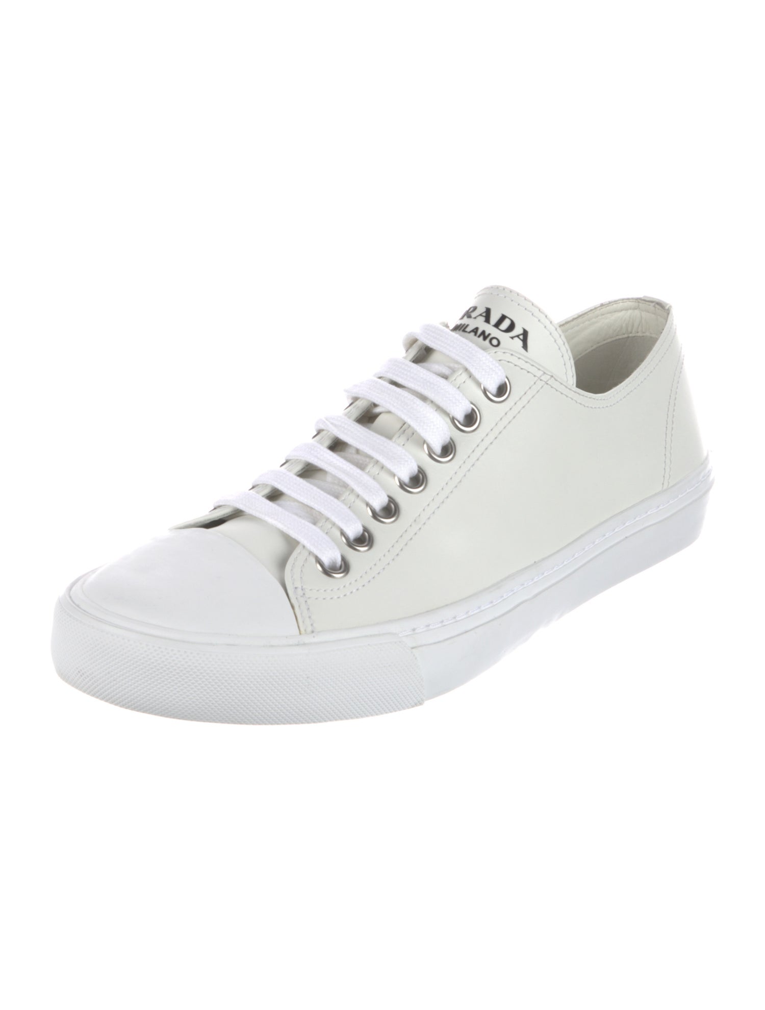Prada Leather Sneakers