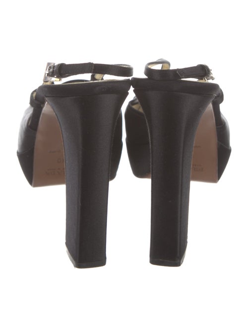 Prada Satin Slingback Pumps