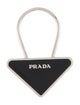 Prada Prada Triangle Logo Keychain