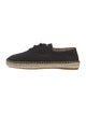 Prada Canvas Whipstitch Trim Espadrilles