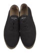 Prada Canvas Whipstitch Trim Espadrilles