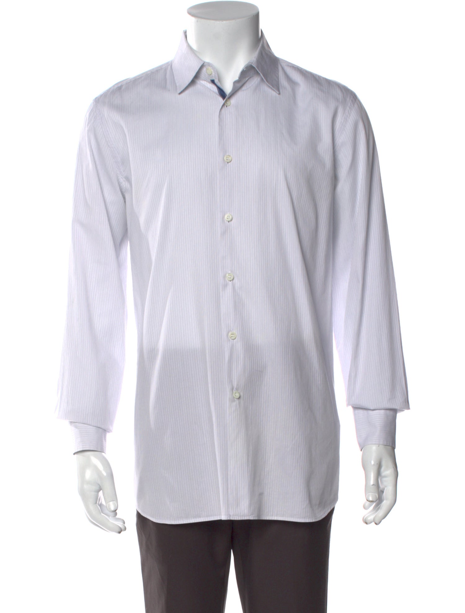 Prada 2010 Striped Dress Shirt