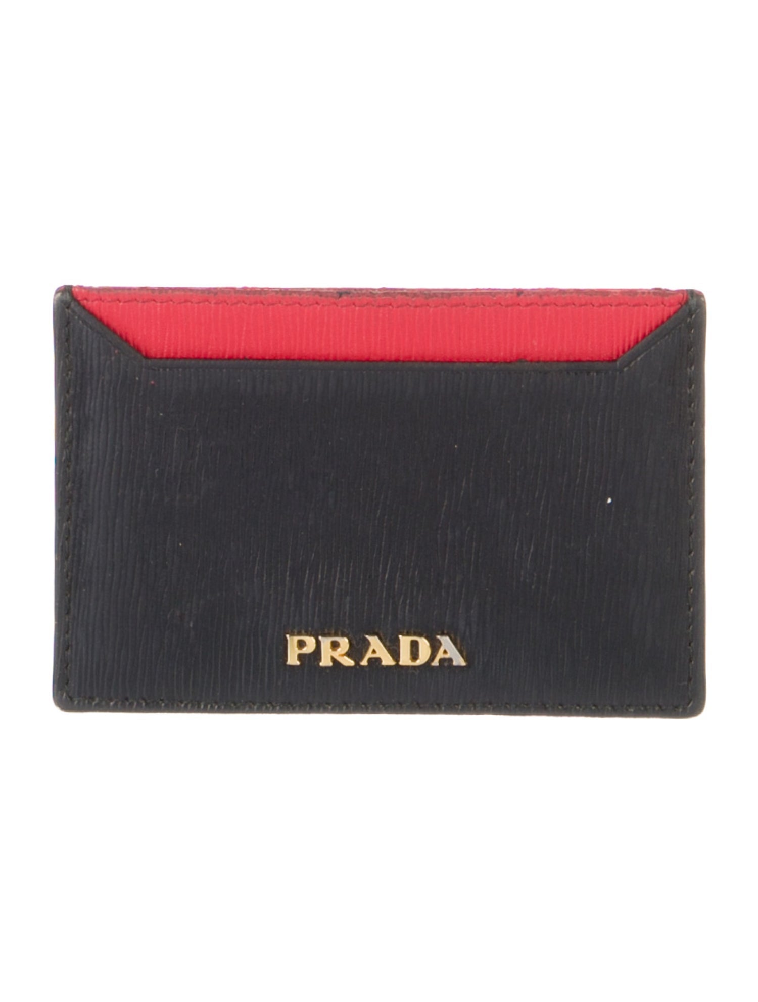 Prada Vitello Move Leather Card Holder