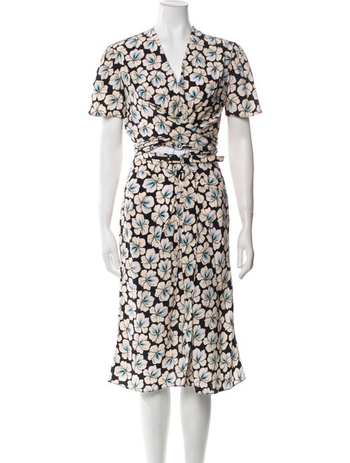 Prada 2024 Printed Skirt Set