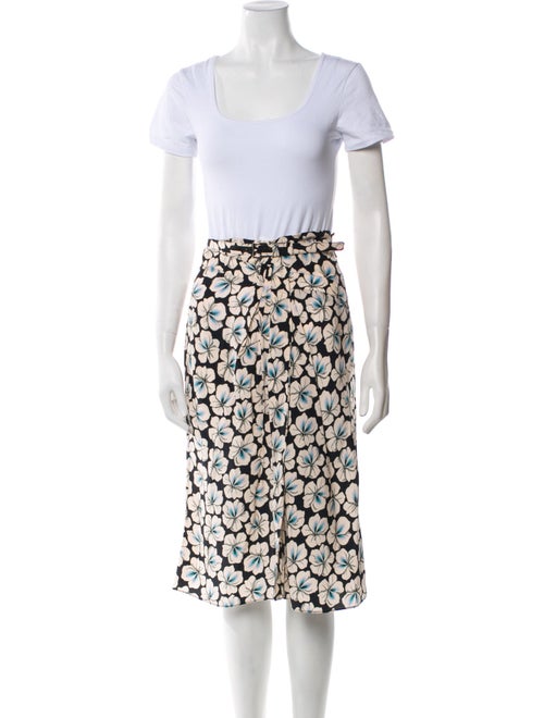 Prada 2024 Printed Skirt Set
