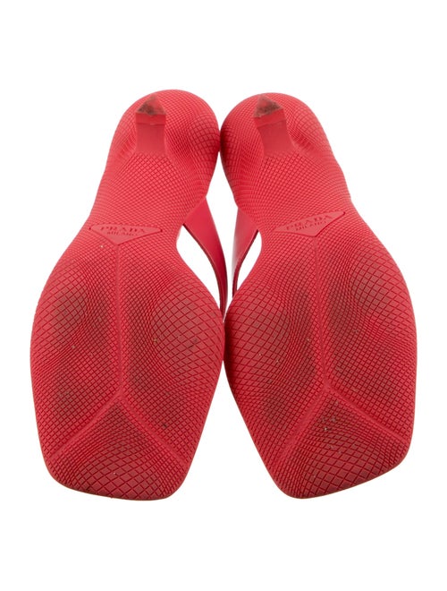 Prada Leather Flip Flops