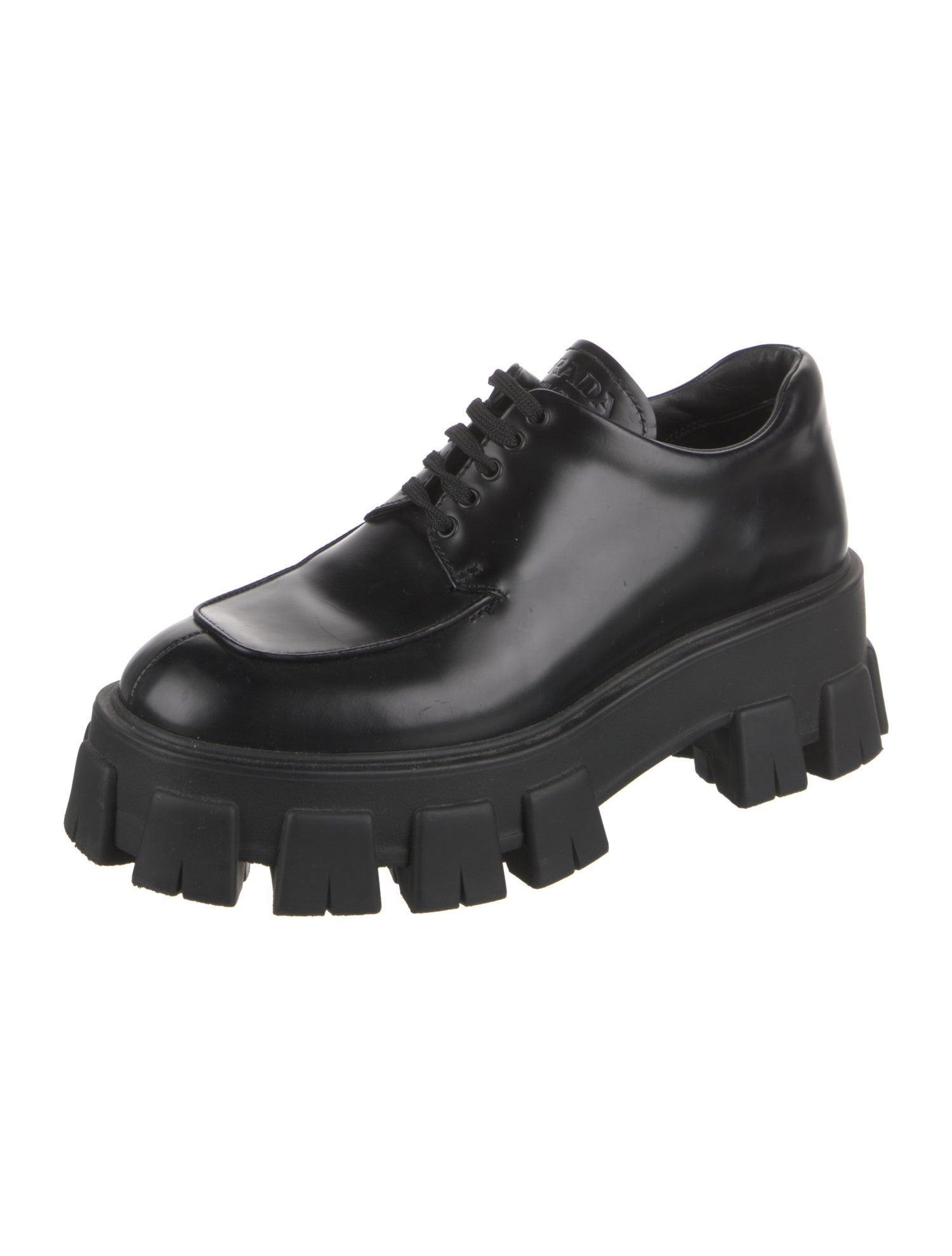 Prada Leather Oxfords