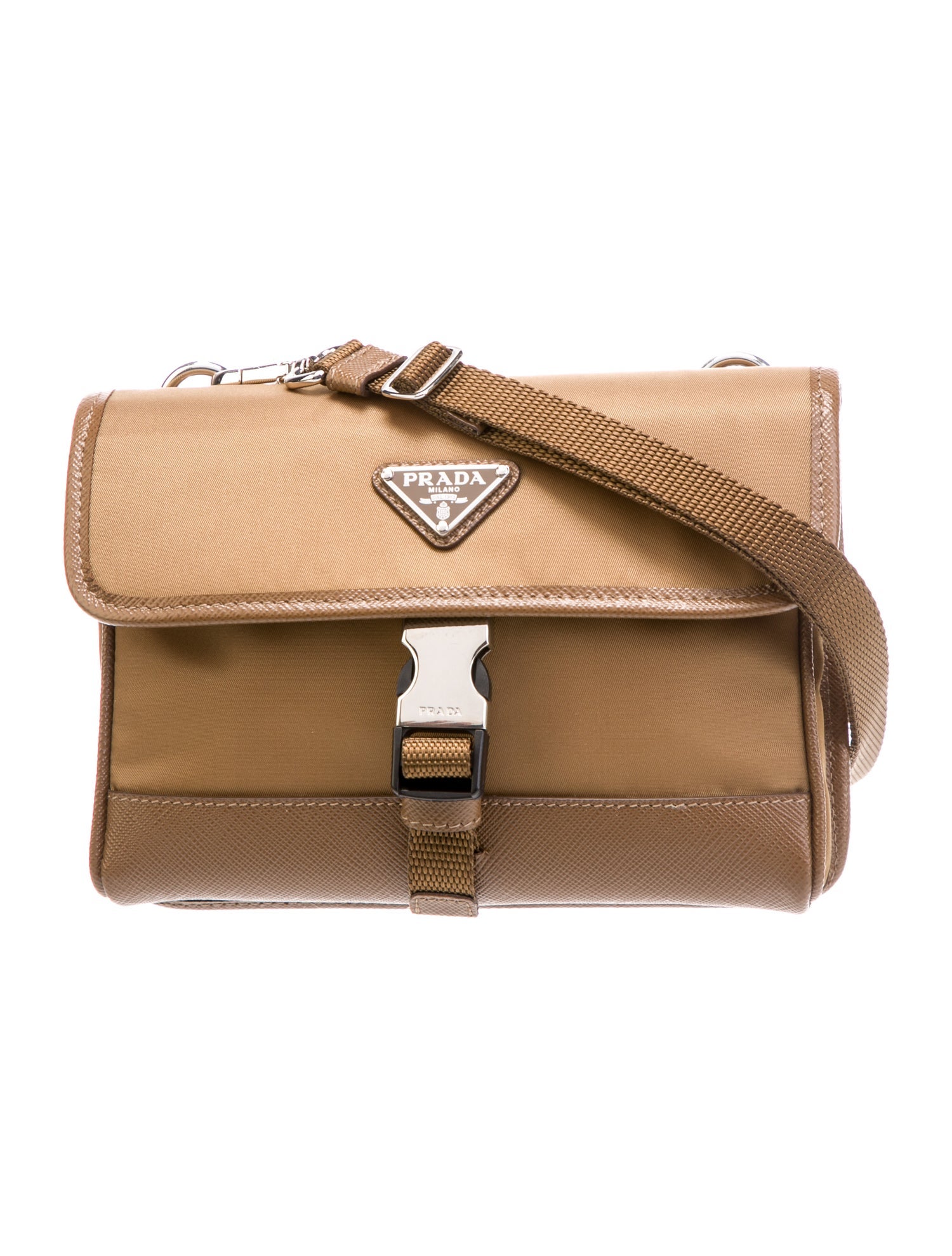 Prada Saffiano Leather Messenger Bag