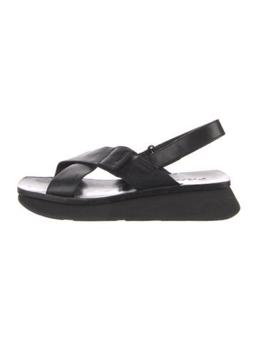 Prada Sandals Vintage 1999 Leather Slingback 10.5