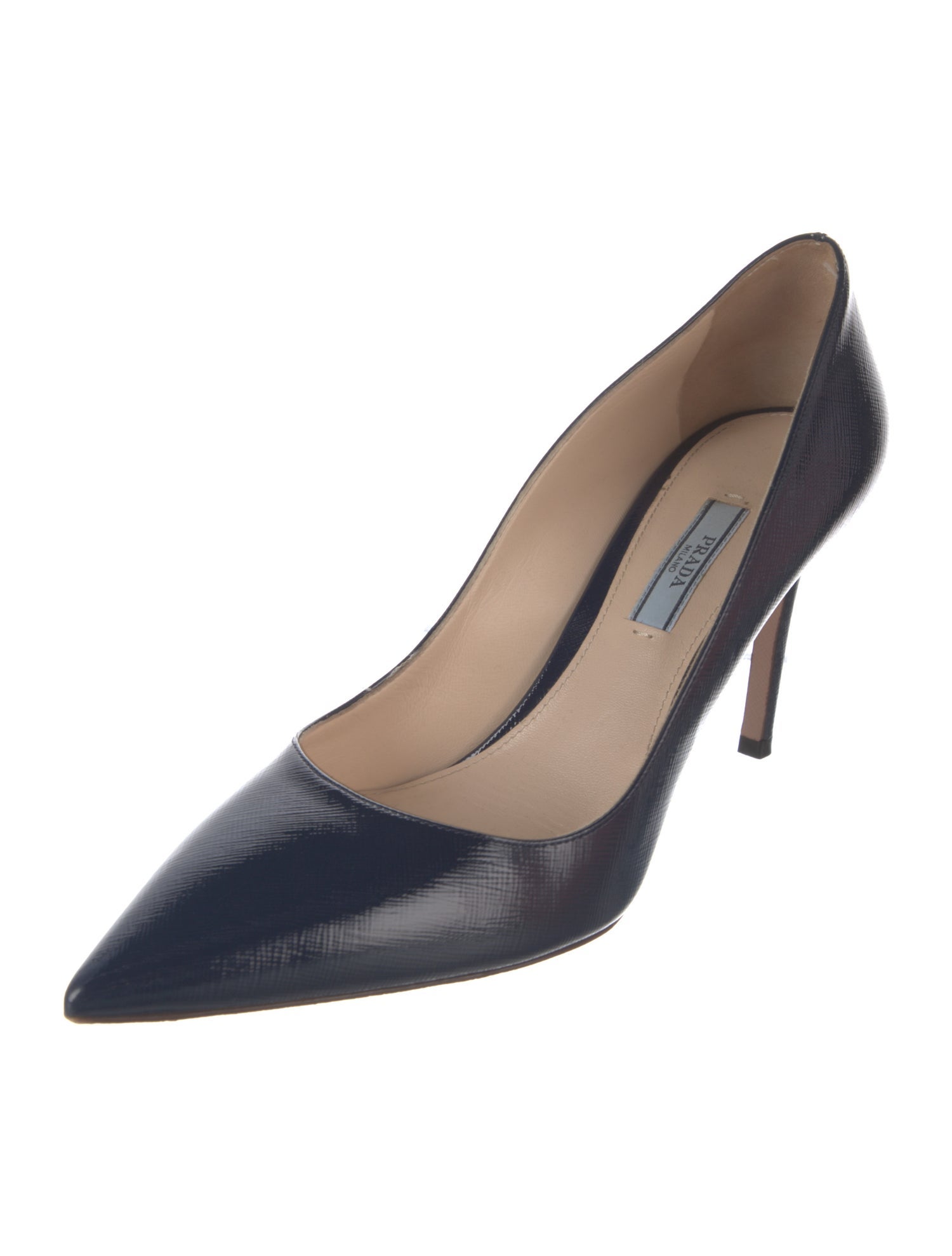 Prada Saffiano Leather Pumps