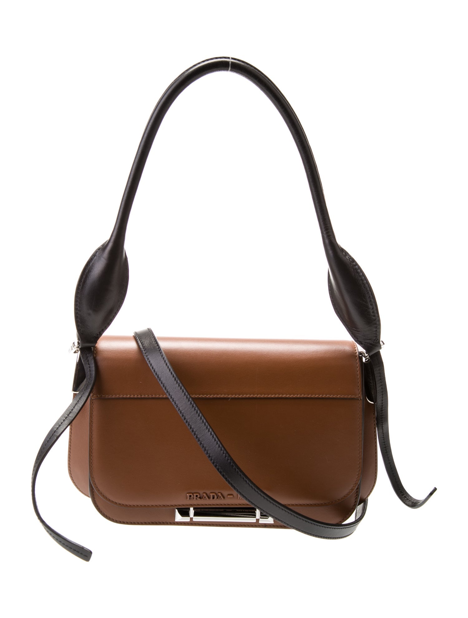 Prada City Calf Leather Sybille w/ Strap