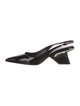 Prada Patent Leather Slingback Pumps