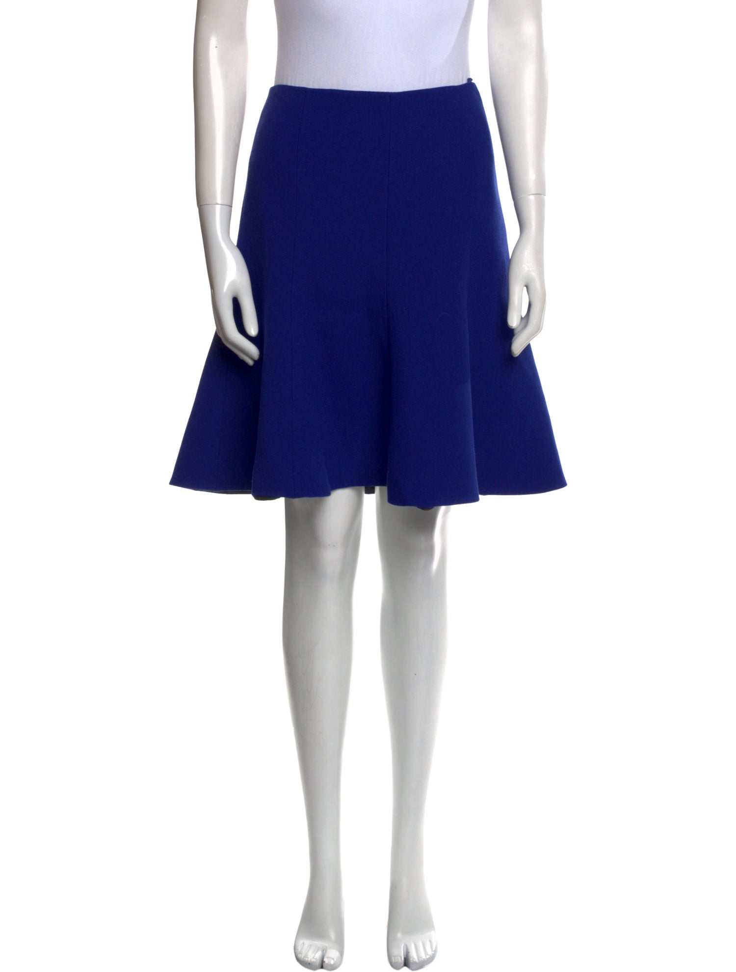 Prada Virgin Wool Knee-Length Skirt