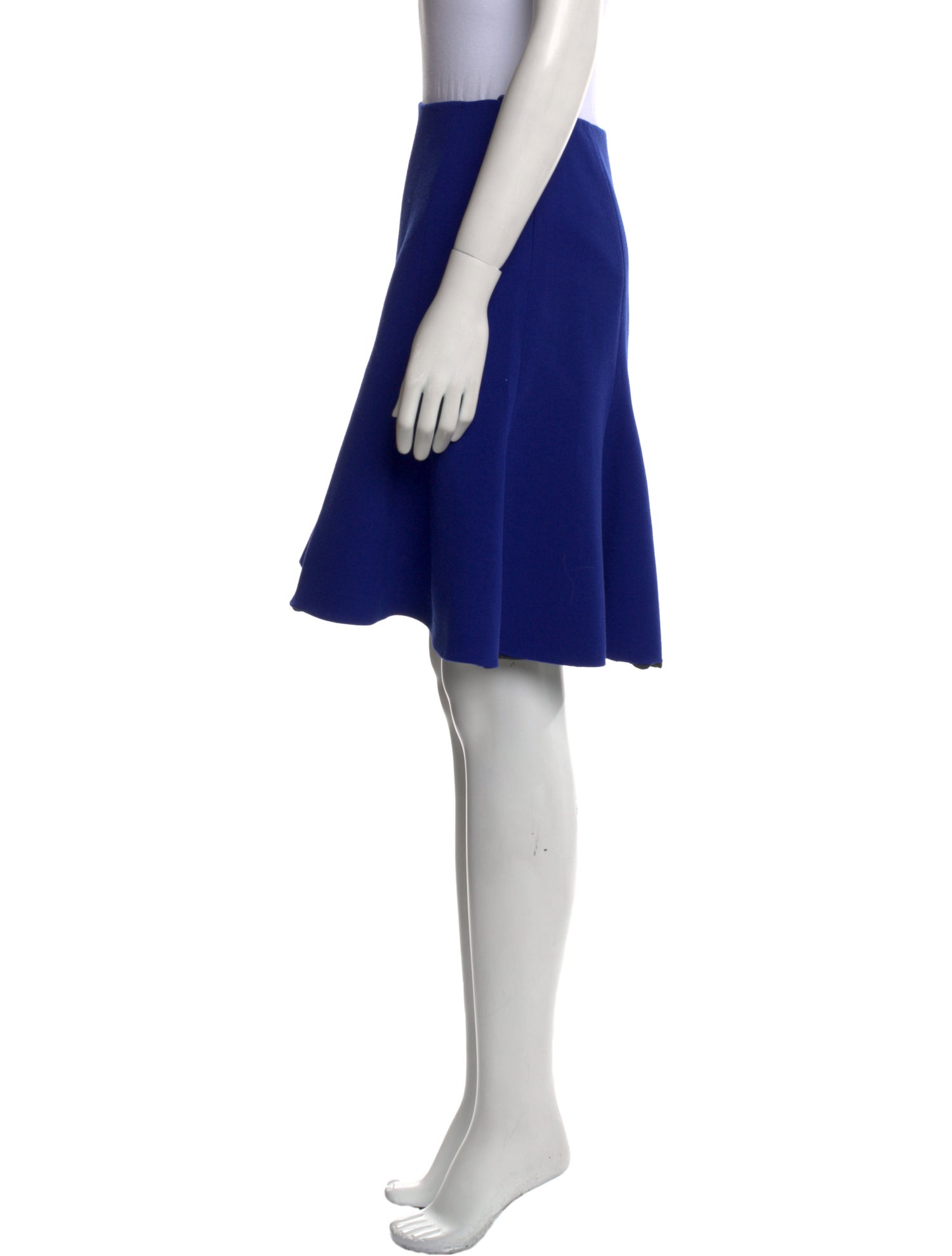 Prada Virgin Wool Knee-Length Skirt