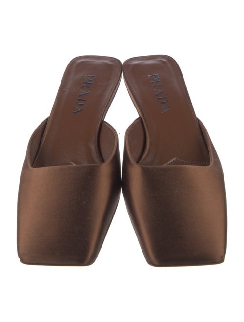 Prada Satin Mules
