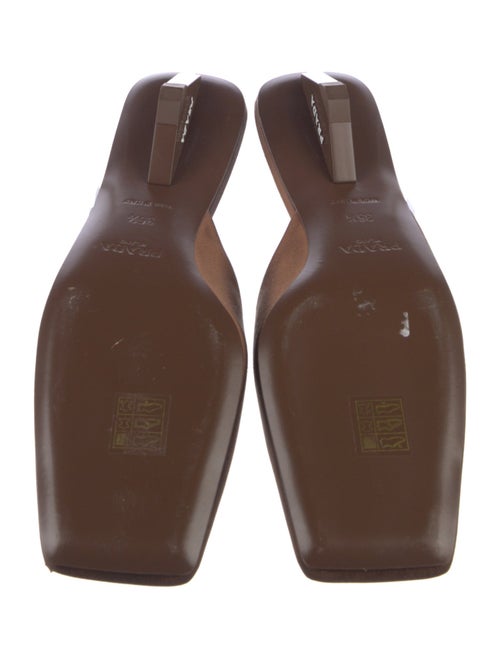 Prada Satin Mules