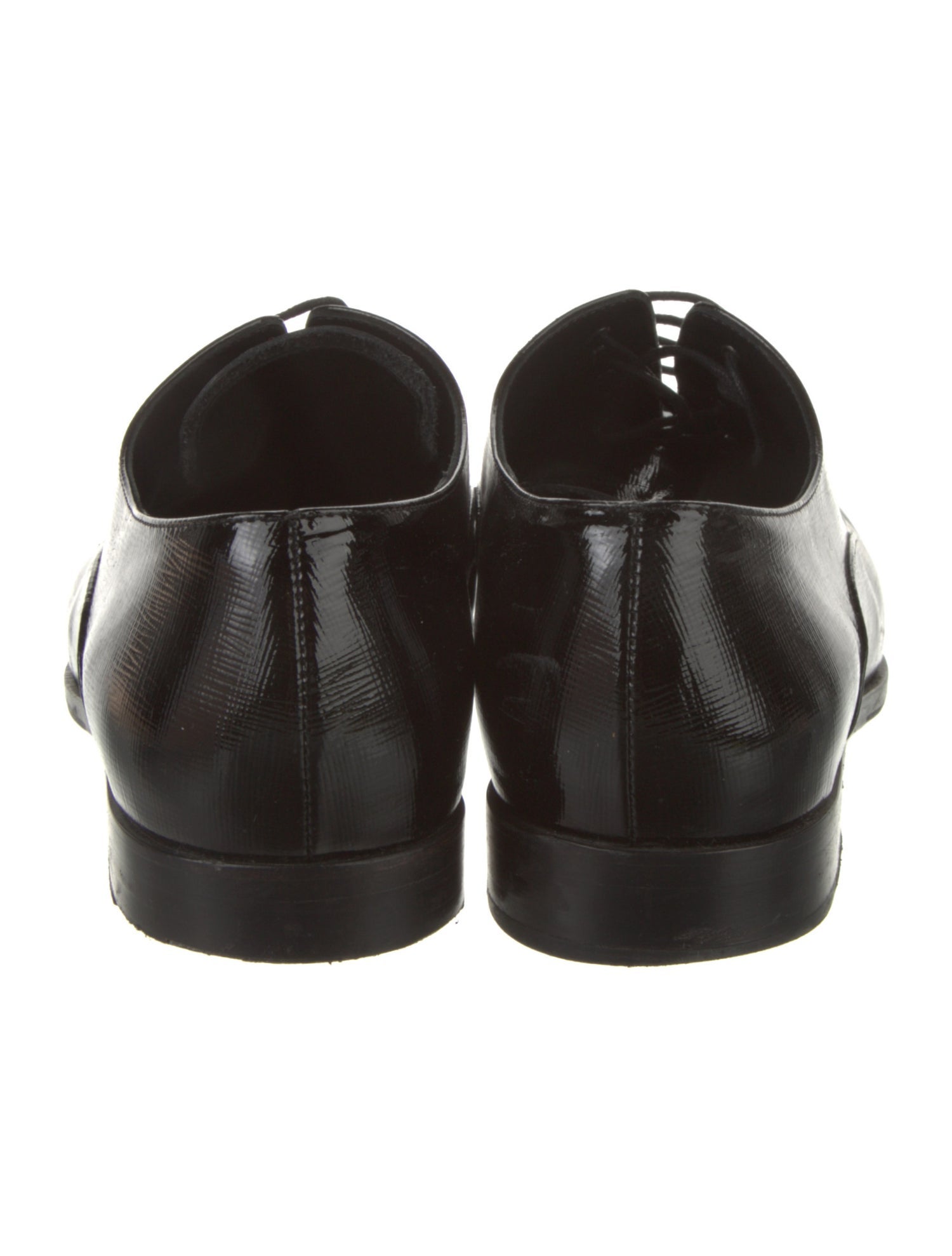 Prada Patent Leather Oxfords