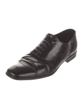 Prada Leather Oxfords