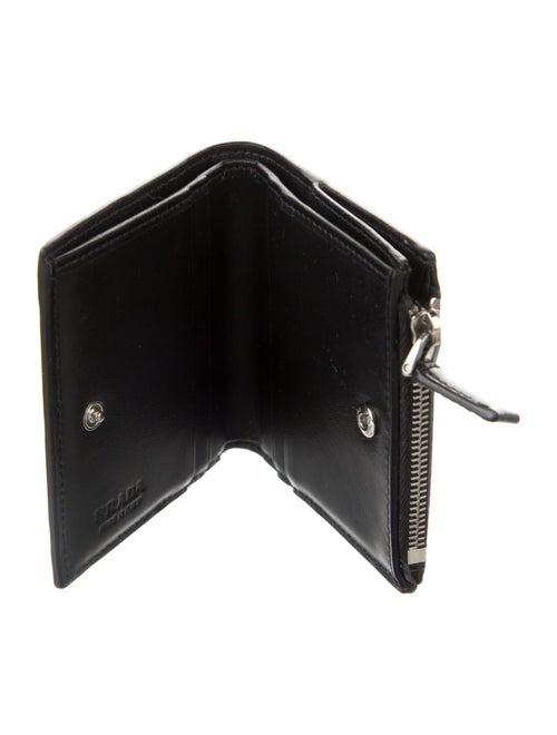 Prada Spazzolato Leather Wallet