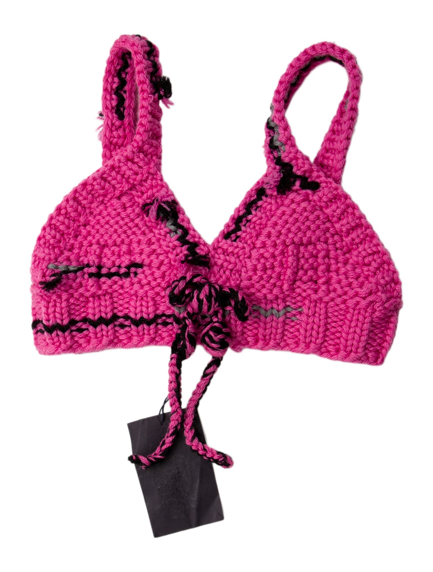 Prada 2017 Crochet Crop Top