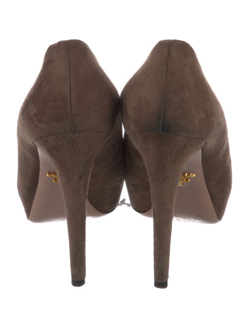 Prada Suede Slingback Sandals