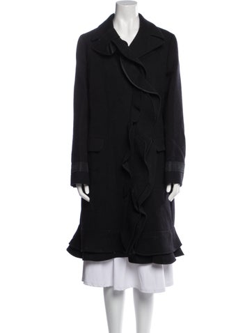 Prada Coats Vintage 2008 Peacoat Us10, It46 | L