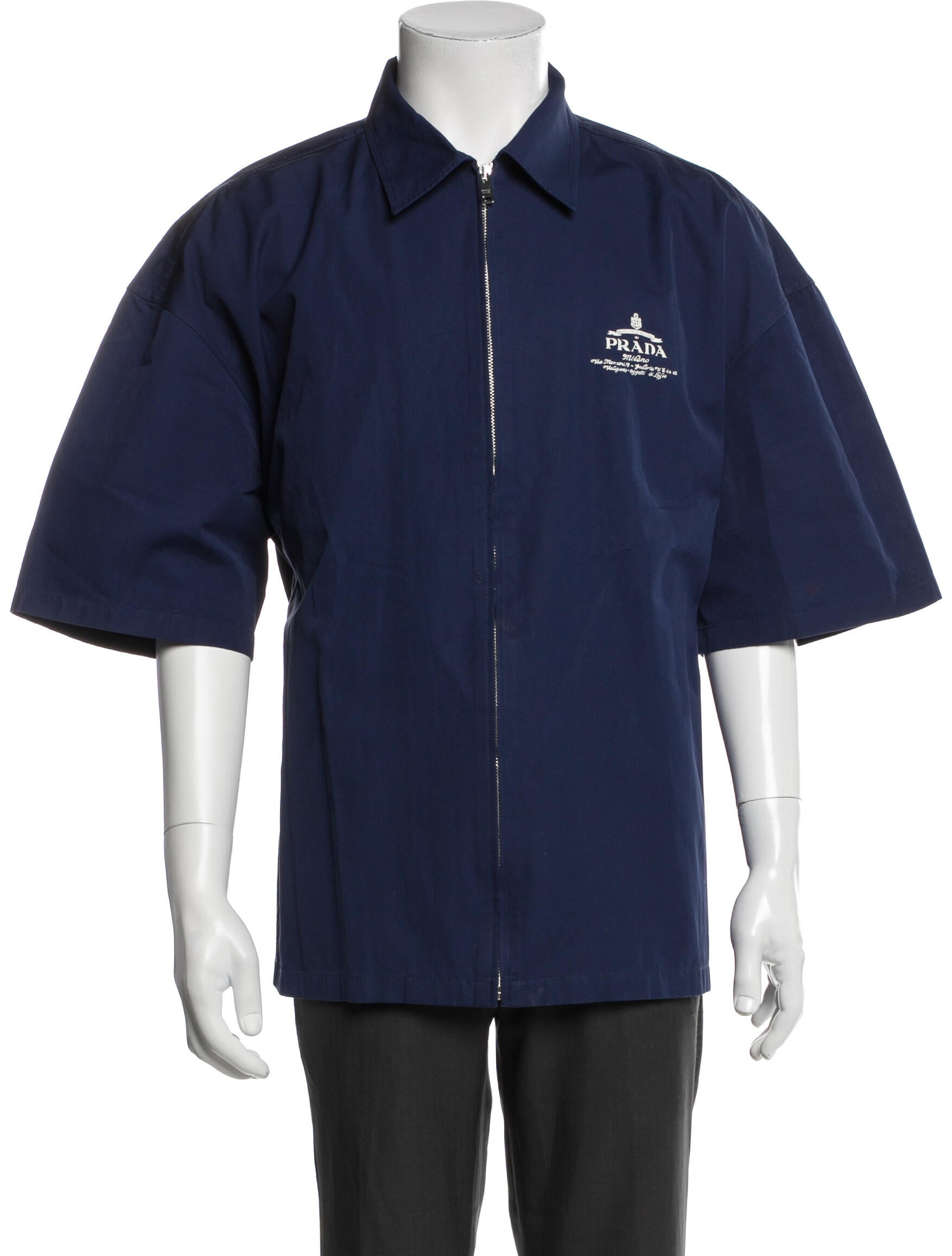 Prada 2025 Graphic Print Shirt