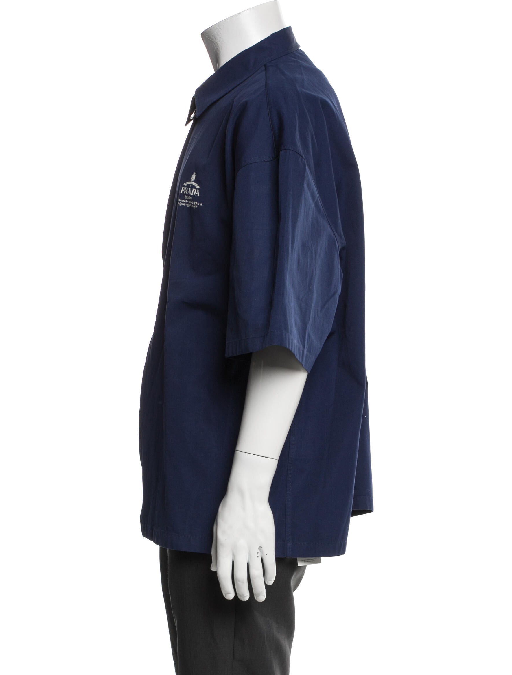 Prada 2025 Graphic Print Shirt