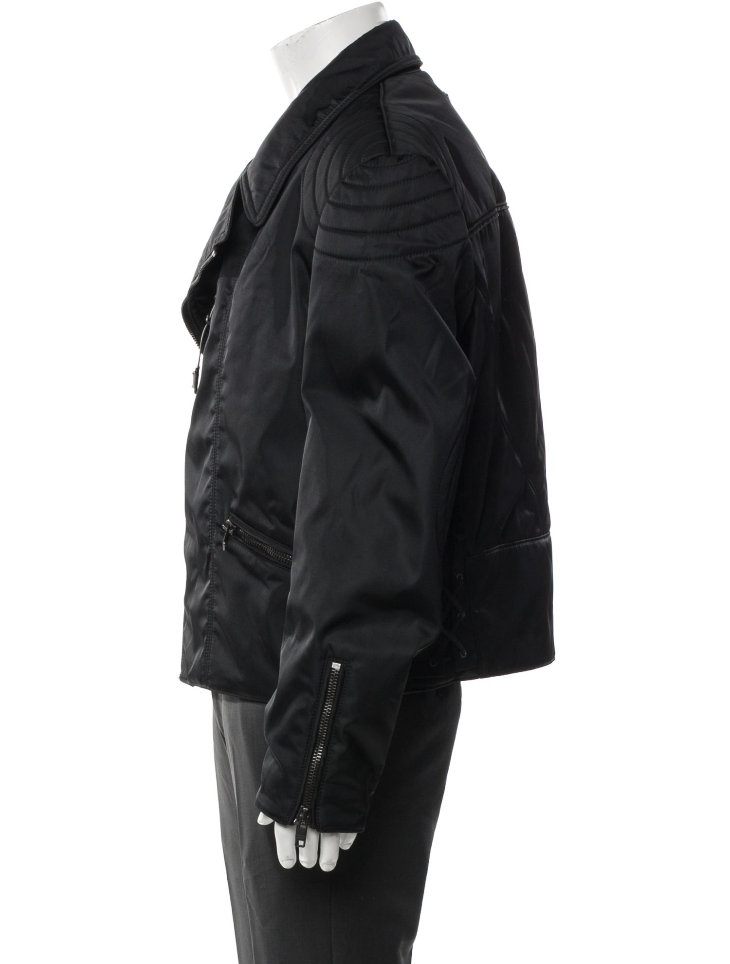 Prada 2022 Re-Nylon Moto Jacket w/ Tags