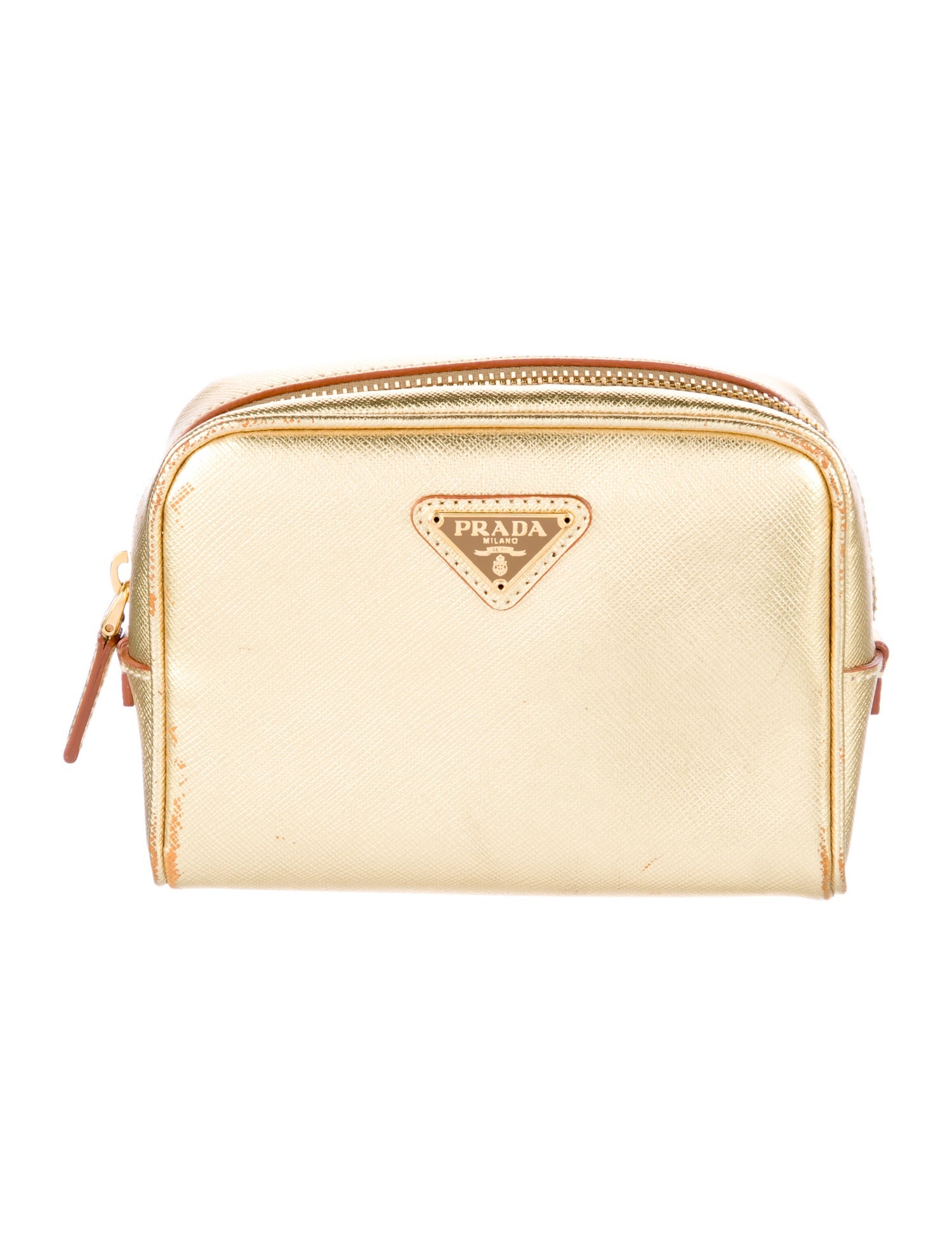 Prada Denim Cosmetic Pouch