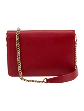 Prada Saffiano Leather Shoulder Bag